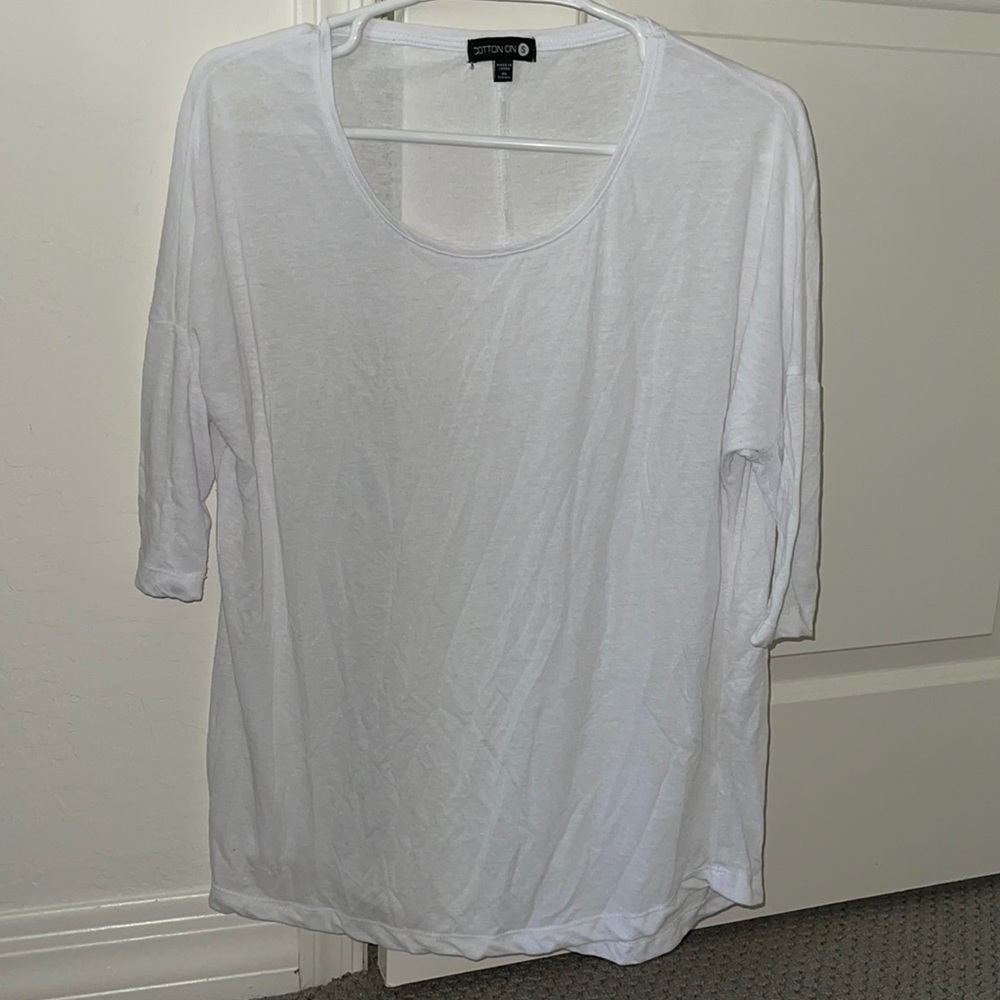 Cotton on high low half sleeve tee